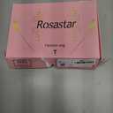 Rosa Star Short Wig Ombre Brown Mixed Blonde Hair Wigs Natural Curly with Bangs Synthetic Hair Fibers Heat Resistant Full Wig for Women