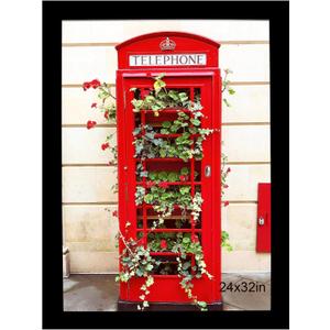 SESEAT 24x32 Picture Frame Black, Wall Hanging Poster Frames, Display Pictures 24 x 32 without Mat, 1 Pack