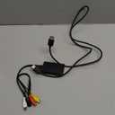 Tengchi RCA to HDMI Converter, Composite to HDMI Adapter Support 1080P PAL/NTSC Compatible with PS one, PS2, PS3, STB, Xbox, VHS, VCR, Blue-Ray DVD Players