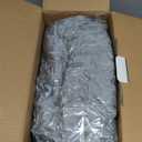 SEALY Electric Blanket Queen Size, Soft Ribbed Flannel to Sherpa Reversible Heated Blanket with Dual Control 10 Heat Settings & 1 to 12 Hours Auto-Off 84"x90" Machine Washable, Light Grey