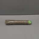 SHACOS Wedge Shape Placemats Set of 4 Woven Vinyl Placemat for Round Table Curved Place Mats Wipe Clean Kitchen Dining Table Mats (4, Tan)