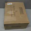 Haocoott Bathroom Accessories Set, 6 PCS Modern Bathroom Accessory Set with 15.2 OZ Soap Dispenser, Toothbrush Holder, Vanity Tray, Tumbler, 2 PCS Qtip Holders (Beige)