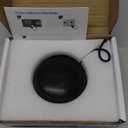 Conference Microphone 3.5mm Desktop Computer Mic for Computer Desktop and Laptop 360 Omnidirectional Condenser Mic for Online Meeting/Class, Skype, Recording, Chatting, Gaming