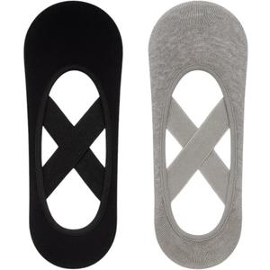 bony&katia Non-Slip Pilates Socks for Women, Grip Yoga Socks for Barre, Dance, Medium