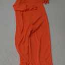 Kavoc 1 Pcs Orange Costume Yellow Mustache and Eyebrows Orange Jumpsuit for World Book Day Halloween Party Dress up (5-7 Years)