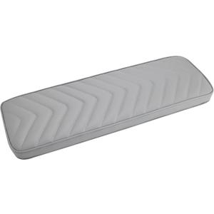 NOVAL Arm Rest Manicure Board for Pedicure Chairs - 9x27 Inch Luxurious PU Leather Hand Rest, Easy to Clean & Non-Slip, Salon-Ready Design for Long Hours Use (Grey)