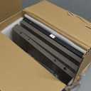 WESTREE Dual Monitor Stand Riser with Two Drawers, Extra Large Storage Monitor Stand for 2 Monitors, Desktop Oraganizer Stand for Computer,Laptop,Screen,Printer,TV (Black)