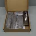 Flameless LED Candles with Timer 5 Pc Flickering Flameless Candles for Romantic Ambiance and Home Decoration Stable Acrylic Shell,with Embedded Star StringBattery Operated CandlesGrey