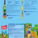 Colgate Kids Minecraft Toothbrush and Kids Toothpaste Gift Set, Includes Minecraft-Themed Battery Toothbrush, 2 Bubblegum Flavored Fluoride Toothpastes, and 2 Manual Toothbrushes