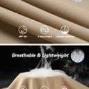 KPSUN Women's Swim Skirt with Pockets Tummy Control Bathing Suit Bottoms High Waisted Stretchy Athletic Swimsuit Skirts 2025 (Medium, Khaki)