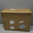 DGSL Dog Ramp for Car, 4-Step Folding Dog Stairs, Aluminum, Black, Supports Up to 250 Lbs