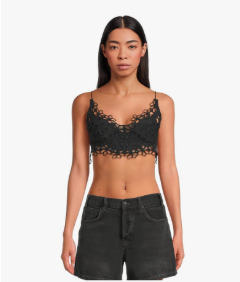 Womens Asteria Bralette Black, Small