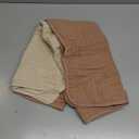 Yoofoss Hooded Baby Towels for Newborn 2 Pack 100% Muslin Organic Cotton Baby Bath Towel with Hood for Babies, Infant, Toddler and Kids, Large 32x32Inch, Soft and Absorbent Newborn Essential (Beige & Coffee)