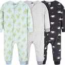 Gerber baby-boys Fleece Footless Pajamas 2 pack, 4T