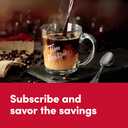 Tim Hortons Dark Roast Coffee, Single-Serve K-Cup Pods Compatible with Keurig Brewers, 32ct K-Cups,Red