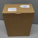 Rustic White Distressed Wood Mantel Clock, Silent Quartz Roman-Numeral Shelf/Fireplace Table Clock for Living Room & Home Dcor