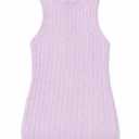 Womens Tank Tops Sleeveless Tunic Size M, Lavander