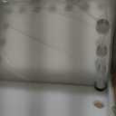 M MIVONDA Hollywood Vanity Mirror with Dimmable 15LED Bulbs Lights 3 Lighting Modes 2in1 Large Lighted Makeup Mirror for Desk and Wall with Plug-in and USB Charger Port