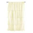 Tadpoles Multi-Layer Tulle Curtain Panel, Ivory, 63 Inch