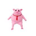 AHYCS Squishy Pig Toys - Pink Pig Squishy Toy for Kids Adults, Novelty Pig Squeeze Toys, Funny Tiktok Pig Sensory Stress Toy for Decompress and Anxiety Relief Women Men Kids (Small)
