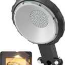 Karjoefar LED Barn Light, Dusk to Dawn Outdoor Lighting with 100W 10000LM 5000K Warm Light, IP65 Waterproof Outdoor Security Flood Lights for Garage Yard Street Warehouse Use
