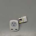 European Travel Plug Adapter, The US to Europe & UK Power Outlet Converter, USA to England Ireland German Italy Spain France Greece Iceland International Electrical Adaptor USB Wall Charger
