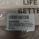 MANZI 2 Pairs Compression Pantyhose for Women Shaping Black Tights 10-15mmHg Support 50D Opaque Stockings (XL)