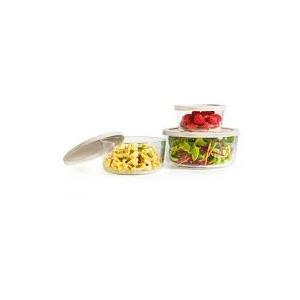 Non-Toxic Glass Storage Container Set 3 Pack