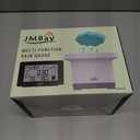 Wireless Rain Gauge Outdoor with Thermometer, High Accurate Digital Rain Gauges Outdoors Best Rated, Electronic Self-Emptying Remote Rain Collector, Freeze Proof Automatic Rain Measure Gauge for Yard