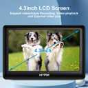 Video to Digital Converter, 4.3" AV Video Capture Box/Video Player, Record Video from VHS, HI8, Camcorder, Set Top Box or Any Source, Analog Video to Digital Converter, Built-in Stereo Speakers Mic-in