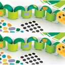 2 x Unique Snake DIY Paper Chain Craft Kit (Pack of 4) - Fun & Easy-to-Make Activity for Kids and Adults