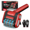 Electric Grill Brush, Grill Cleaner with LED Light, 700–800 RPM Stainless Steel Bristles, 304 Removable Brush Head, Cordless & Type-C Rechargeable Grill Cleaning Tool for Outdoor BBQ