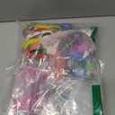 124pcs Cartoon Toys Birthday Party Supplies, Party Favors Set for Kids with Badges, Key Chains, Bracelets, Bubble Wands, Stamps and Stickers, Classroom Prizes Goodie Bag Stuffers for Boys, Girls