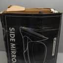 A-Premium Pair (2) Driver and Passenger Side Power Door Mirror - Compatible with Ford Expedition 2007-2014 - Non-Heated Manual Folding Black Outside Rear View Mirror w/Puddle Light