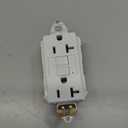 Legrand radiant 2097TRWCCD12 20 Amp GFCI Self Test Tamper Resistant Decorator Duplex Outlet, White (1 Count)