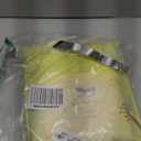 Toy Storage for Lego Play Mat Bag - Duplo Toy Organizer Storage Bag by Drawstring for Kids Tidy Toy with Lips can as Gift (2Pcs = Big Orange + Mini Yellow)