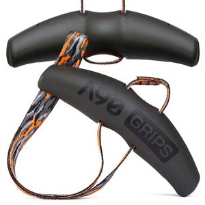 Genérico Gym Cable Handles, Cable Handles for Home Gym | 1 Pair of Non-Slip Arms, Legs and Back Body Training Straps for Adults