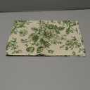 AnyDesign Green Flower Table Runner Wildfloral Kitchen Dining Table Decoration Floral Table Cover for Indoor Outdoor Home Party Table Decor Supplies, 13 x 72 Inch, AD4113