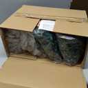 C9 LED Christmas Lights Outdoor, 66 Feet 100 LED C9 String Lights with 100 Spring Clips, Waterproof Connectable Christmas Tree Lights for Outside Roofline Patio Home Xmas Decor, Warm White 2 Pack (136 Ft)