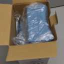 Hanging Automatic Food Dispenser, 27oz Large Capacity Hanging Pet Cage Feeder for Rabbit Bird Chinchilla Hedgehog Guinea Pig Ferret Kitty Puppy (Blue)