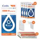 CorDx TyFast at Home COVID 19 Antigen Rapid Test Kit, Easy, Accurate, Fast Results in 10 Minutes. (4-Pack)