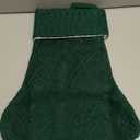 Malier Christmas Stocking for Dogs Cats, Knit White Dog Christmas Stocking, Paw Shape Pet Christmas Stocking Large Cat Stockings Hanging Stocking for Dogs Cats Pets (Red)