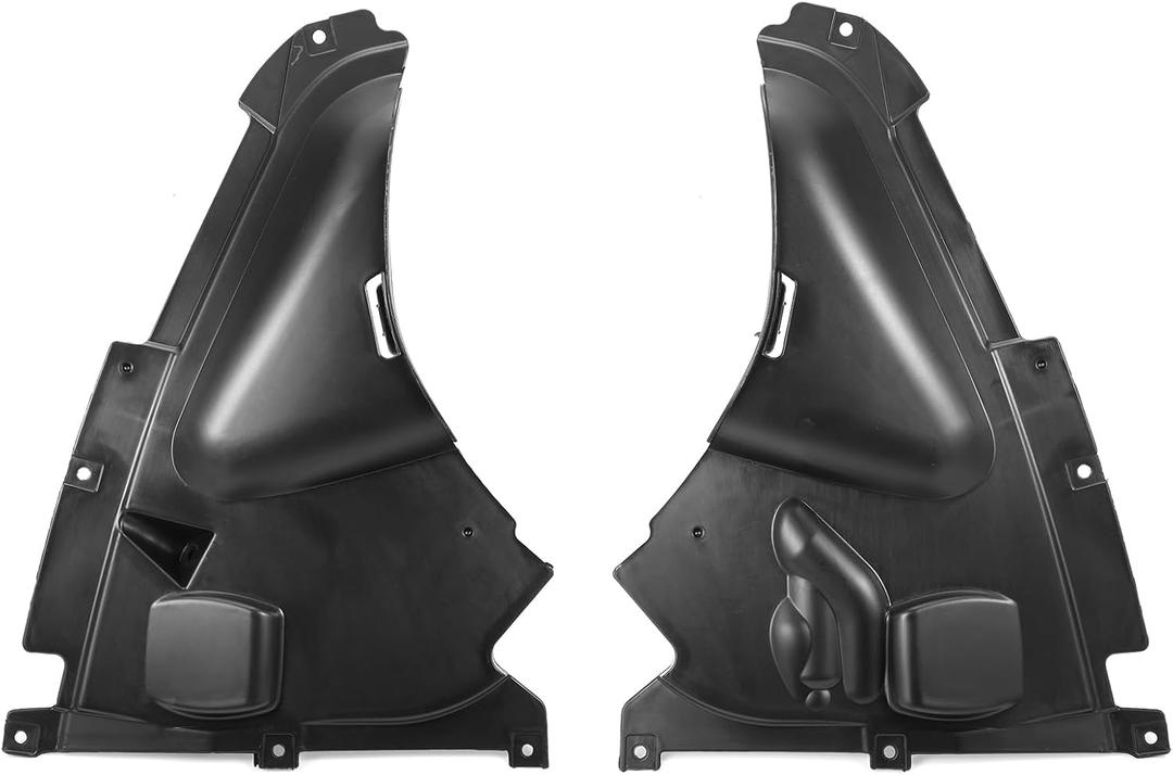 Front Wheel Splash Guard Fender Liner Compatible with BMW 320i 328i 335i F30 F31 2011-2015 (Replaces 51717260739 + 51717260740)