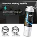 ICEPURE PLUS NSF/ANSI 53 Certified UKF8001 Refrigerator Water Filter Compatible with Maytag UKF8001, UKF8001AXX, UKF8001P, Whirlpool 4396395, 469006, EDR4RXD1, EveryDrop Filter 4, 2PACK