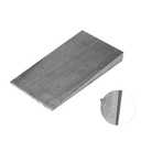 2 Pack Triangle Flange Wedge Silvery Spreading Wedge Slope Steel Wedges Durable Pipe Metal Welding Tools Accessories for Machine Equipment (4.7 Inch)