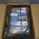 Large Waterproof Tarp - Heavy Duty 10 Mil Thick Poly Tarpaulin Ideal for Canopy Tents, Boats, RV or Pool Covers - Multipurpose Protective Tarps with Grommets for Indoor and Outdoor Use | 20' x 35' (Brown-medium Weight Protection)