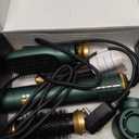 5 in ONE Blow Dryer Brush, Curling Wand Hair Styling Tools Set, Ionic Hot Air Hair Dryer, Massage Oval Hair Dryer, Left&Right Hair Curlers 100-120V