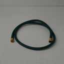 Darnassus PVC Garden Hose 1/2 Inch Green Heavy Duty Water Hose with Solid Brass Fittings,No Leaking, Flexible,for outdoors,Lawns,Patio (4 FT, Green, Brass Fittings)