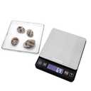 Precision Scale with Hold Function - Tomiba 3000g 0.01oz/0.1g Small Cooking Mini Food Scale Portable Electronic Jewelry Scale Batteries Included