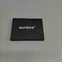 RUNBOX Money Clip Slim Wallets for Men RFID Blocking 11 Card Holder Minimalist Small Leather Bifold Men's Front Pocket Wallet Gift Box